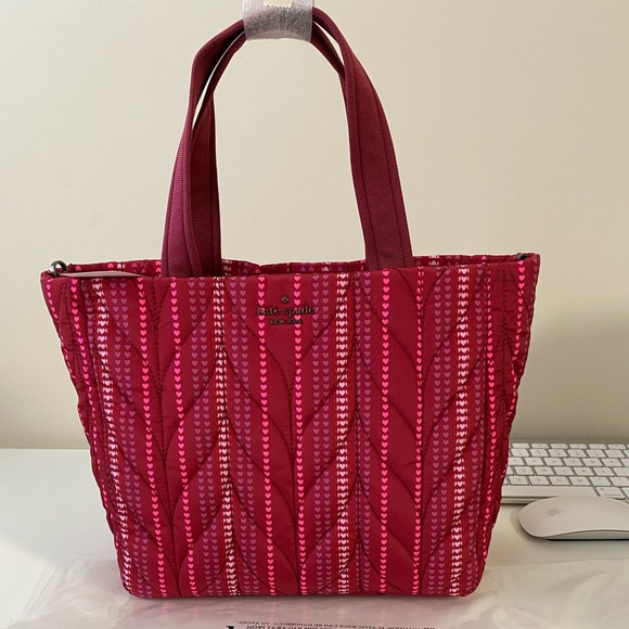 ‼️ SOLD ‼️KATE SPADE ♠️ Ellie Small Tote Cranberry - Picture 1 of 7